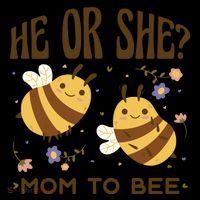 He Or She Mom To Bee Gender Reveal Coffee Mug thumb 5