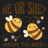 He Or She Mom To Bee Gender Reveal Hat thumb 2