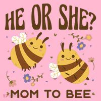He Or She Mom To Bee Gender Reveal Women's T-Shirt thumb 6