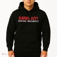 Hands Off Social Security Protest Resist Save Democracy Hoodie thumb 2