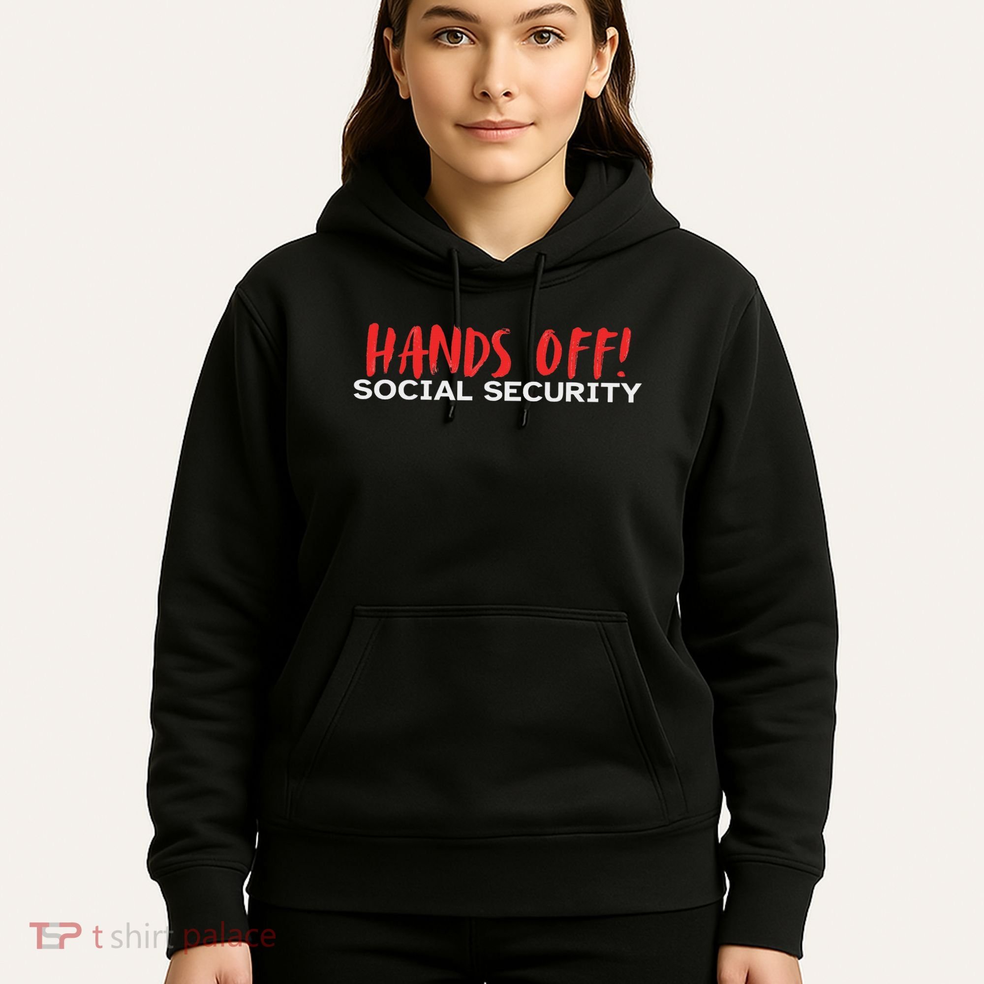 Hands Off Social Security Protest Resist Save Democracy Hoodie