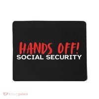 Hands Off Social Security Protest Resist Save Democracy Mousepad thumb 0