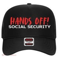Hands Off Social Security Protest Resist Save Democracy Hat thumb 0