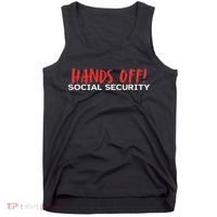 Hands Off Social Security Protest Resist Save Democracy Tank Top thumb 0