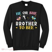 He Or She Brother To Bee Gender Reveal Party Outfit Brother Sweatshirt thumb 0