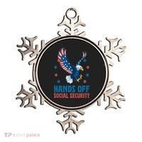 Hands Off Social Security USA Flag Eagle For Women Ornament thumb 0