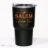 Halloween, Old Salem Broom Company, Halloween Party, Witch, Halloween Gift, Funn Tumbler thumb 0