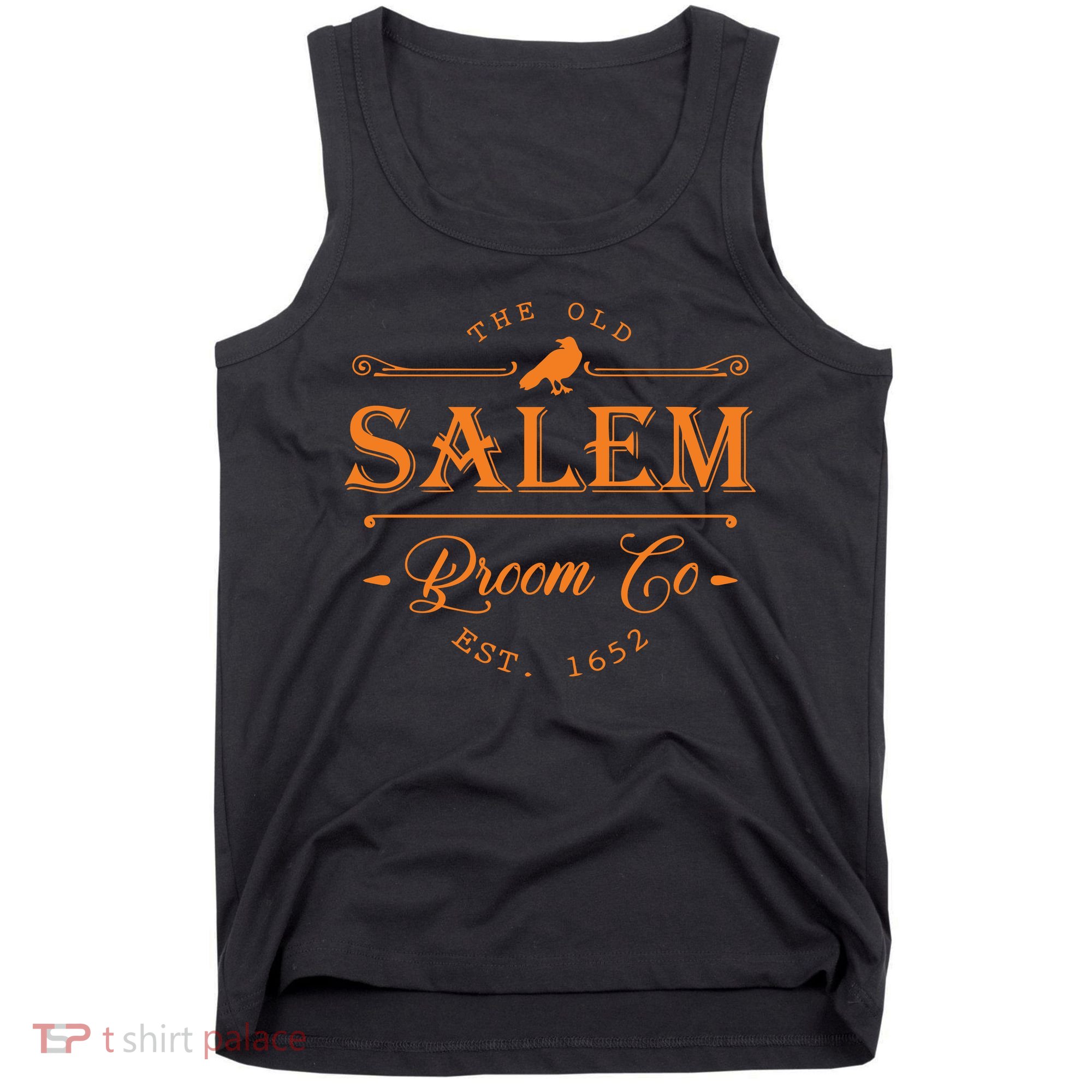 Halloween, Old Salem Broom Company, Halloween Party, Witch, Halloween Gift, Funn Tank Top