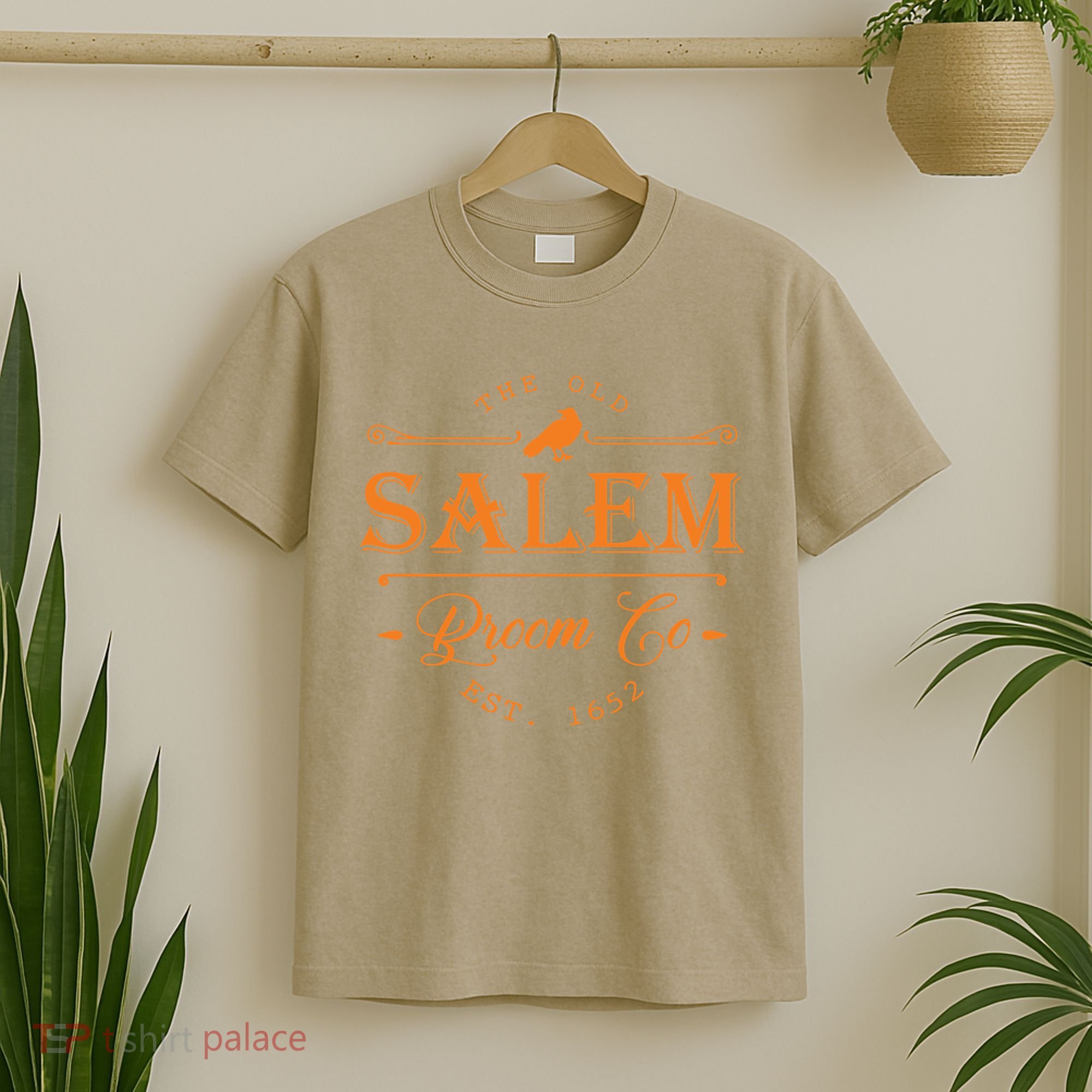 Halloween, Old Salem Broom Company, Halloween Party, Witch, Halloween Gift, Funn T-Shirt
