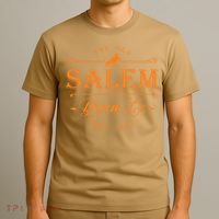 Halloween, Old Salem Broom Company, Halloween Party, Witch, Halloween Gift, Funn T-Shirt thumb 3