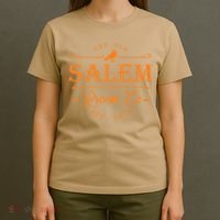 Halloween, Old Salem Broom Company, Halloween Party, Witch, Halloween Gift, Funn T-Shirt thumb 4