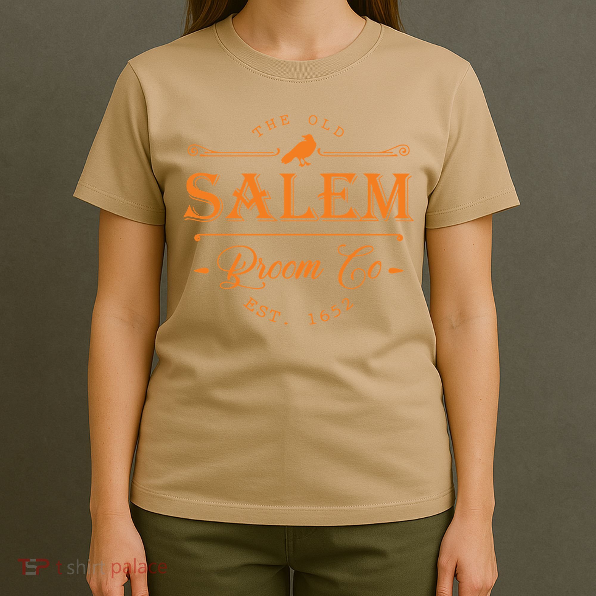 Halloween, Old Salem Broom Company, Halloween Party, Witch, Halloween Gift, Funn T-Shirt