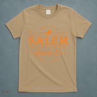 Halloween, Old Salem Broom Company, Halloween Party, Witch, Halloween Gift, Funn T-Shirt thumb 5