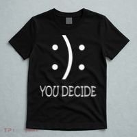 Happy Or Sad You Decide Smile Frown T-Shirt thumb 5