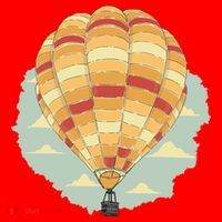 Hot Air Balloon Santa Hat thumb 1