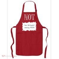 Hot I'm Bringing Saucy Back Apron thumb 0