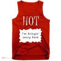 Hot I'm Bringing Saucy Back Tank Top thumb 0