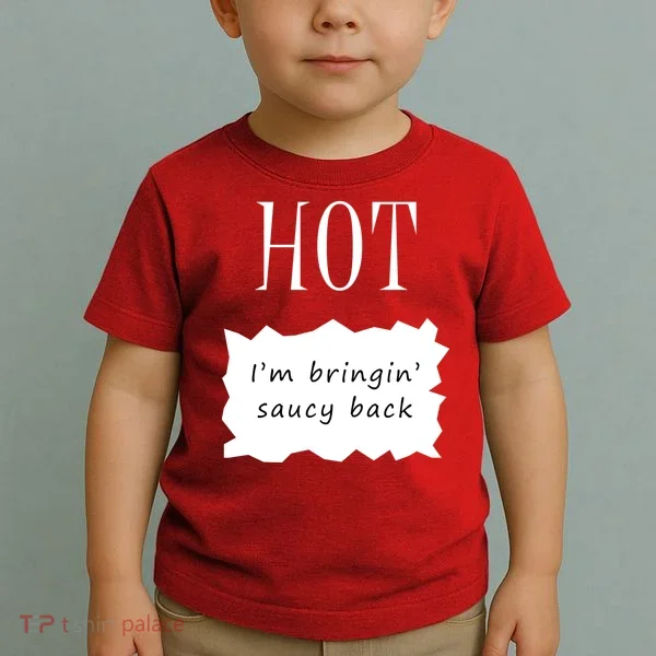 Hot I'm Bringing Saucy Back Toddler T-Shirt