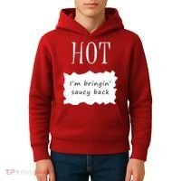 Hot I'm Bringing Saucy Back Kids Hoodie thumb 4