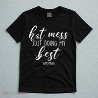 Hot Mess Just Doing My Best #MomLife Mother's Day T-Shirt thumb 5