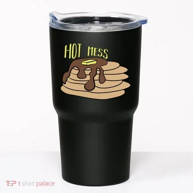 Hot Mess Pancakes Tumbler