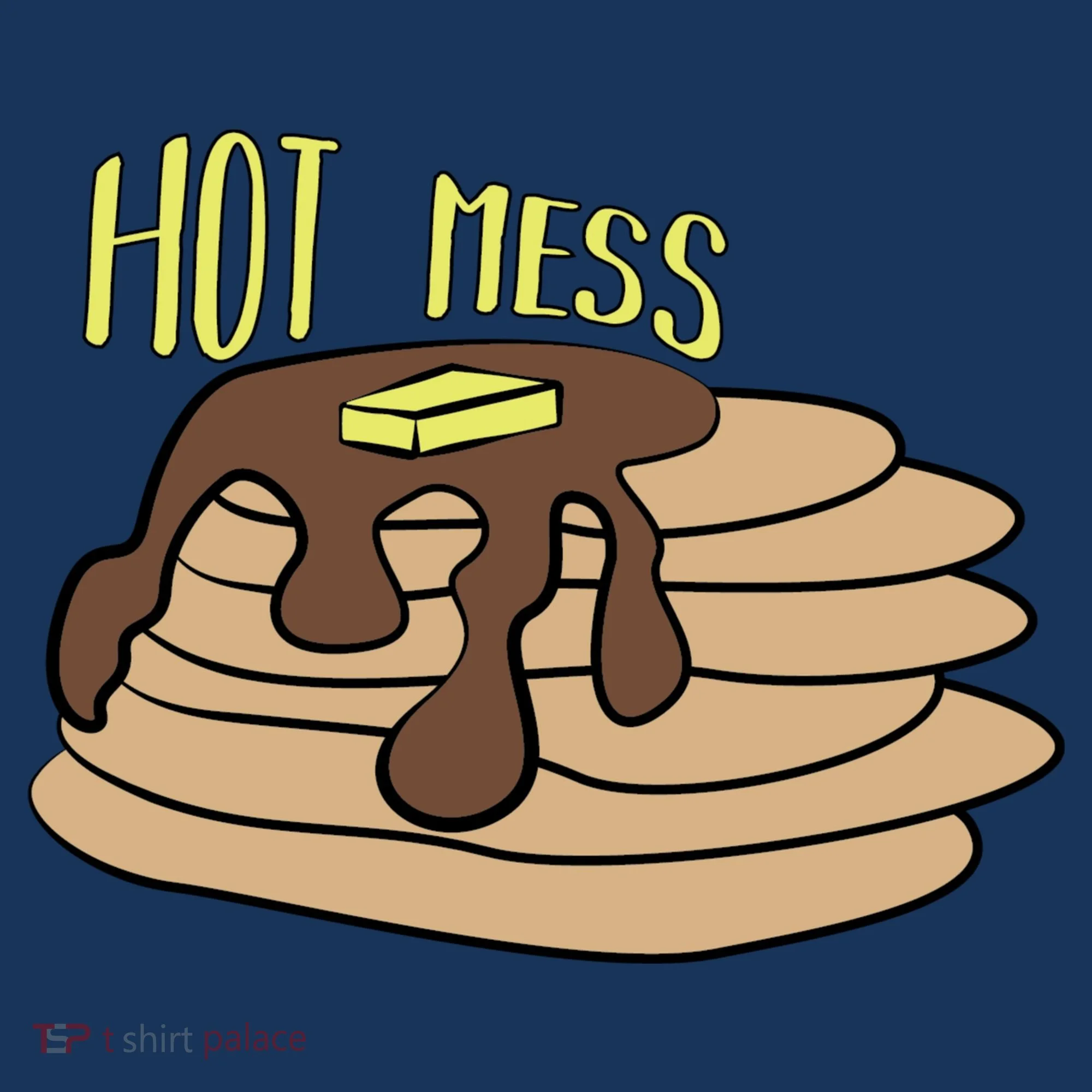 Hot Mess Pancakes Doggie Tank