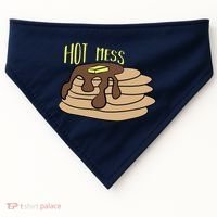 Hot Mess Pancakes USA-Made Doggie Bandana thumb 0