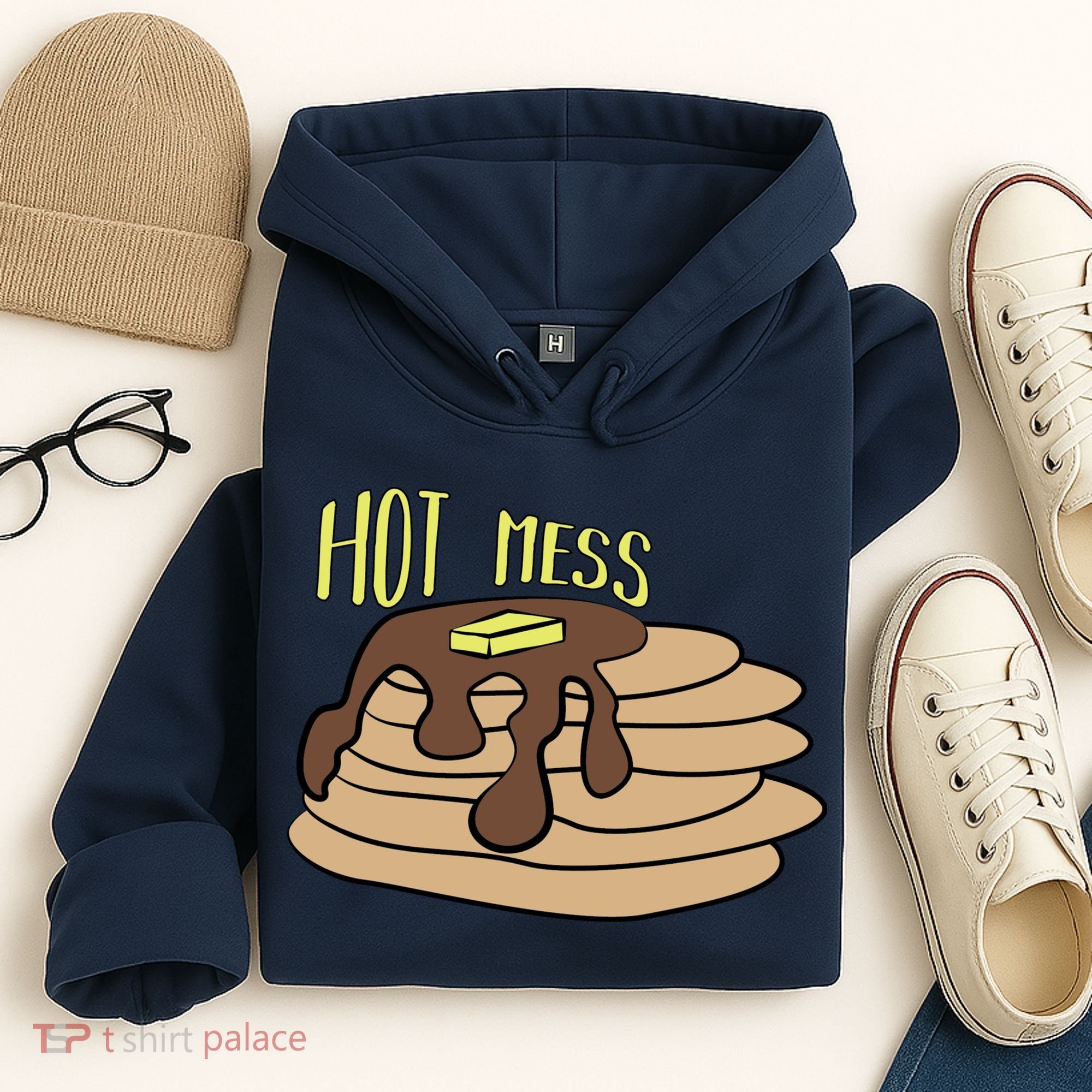 Hot Mess Pancakes Hoodie