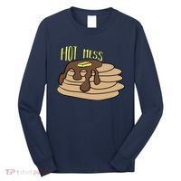 Hot Mess Pancakes Long Sleeve Shirt thumb 0