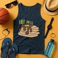 Hot Mess Pancakes Tank Top thumb 4