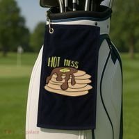 Hot Mess Pancakes Golf Towel thumb 2