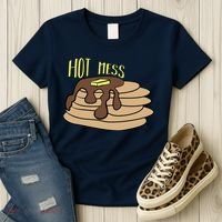 Hot Mess Pancakes Women's T-Shirt thumb 3