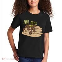 Hot Mess Pancakes Kids T-Shirt thumb 2