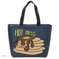 Hot Mess Pancakes Tote Bag thumb 0