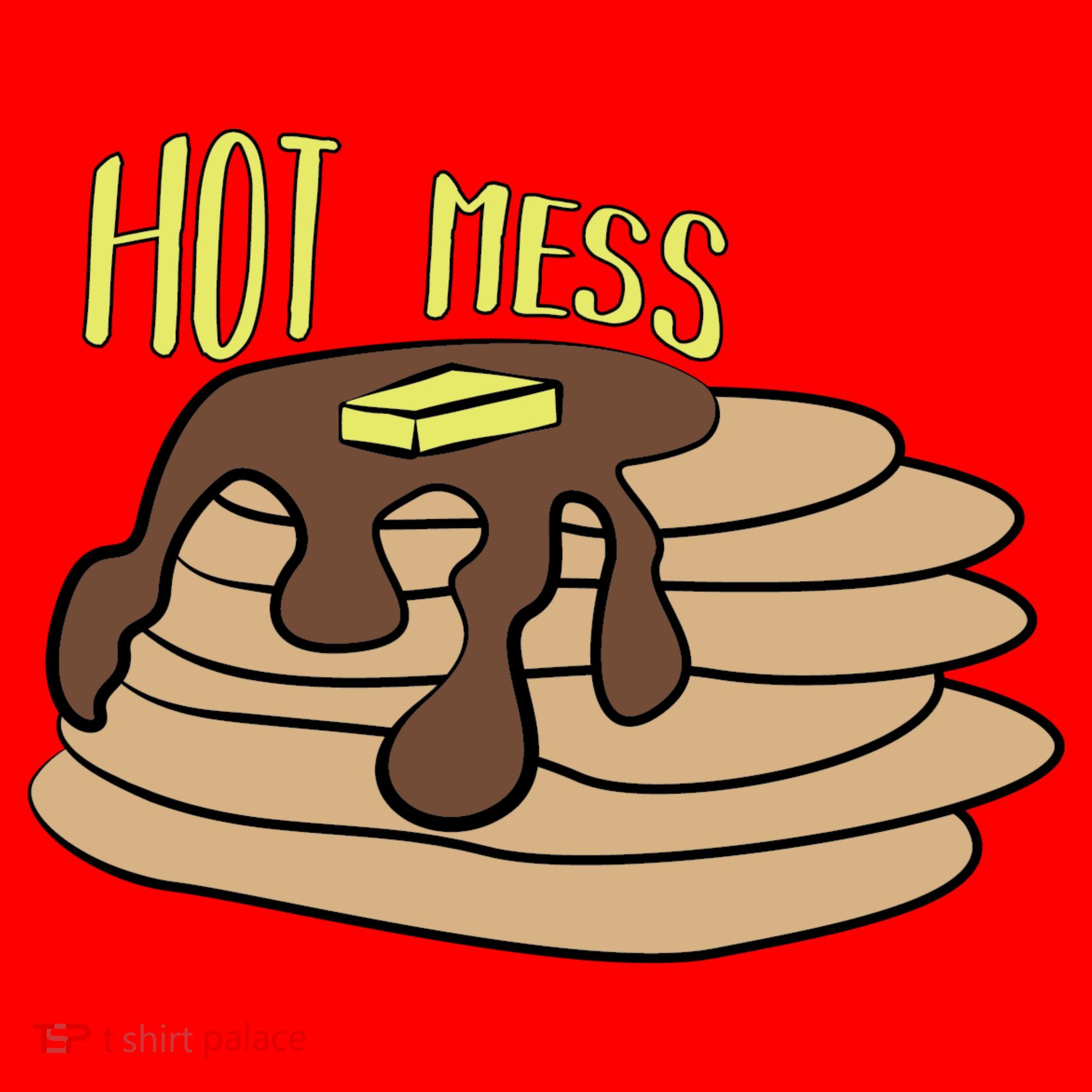 Hot Mess Pancakes Santa Hat