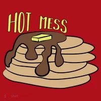 Hot Mess Pancakes Christmas Stocking thumb 1