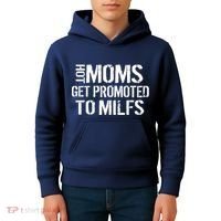 Hot Moms Get Promoted to MILFS Kids Hoodie thumb 4
