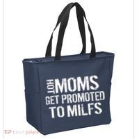 Hot Moms Get Promoted to MILFS Tote Bag thumb 2