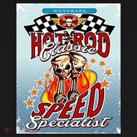 Hot Rod Classic Speed Specialist Woodward Ave Backpack thumb 2