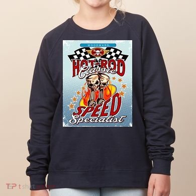 Hot Rod Classic Speed Specialist Woodward Ave Women's Sweatshirt