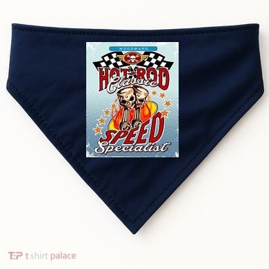 Hot Rod Classic Speed Specialist Woodward Ave USA-Made Doggie Bandana