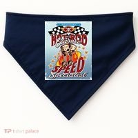 Hot Rod Classic Speed Specialist Woodward Ave USA-Made Doggie Bandana thumb 0