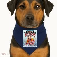 Hot Rod Classic Speed Specialist Woodward Ave USA-Made Doggie Bandana thumb 1