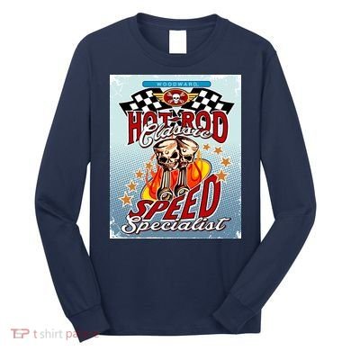 Hot Rod Classic Speed Specialist Woodward Ave Long Sleeve Shirt