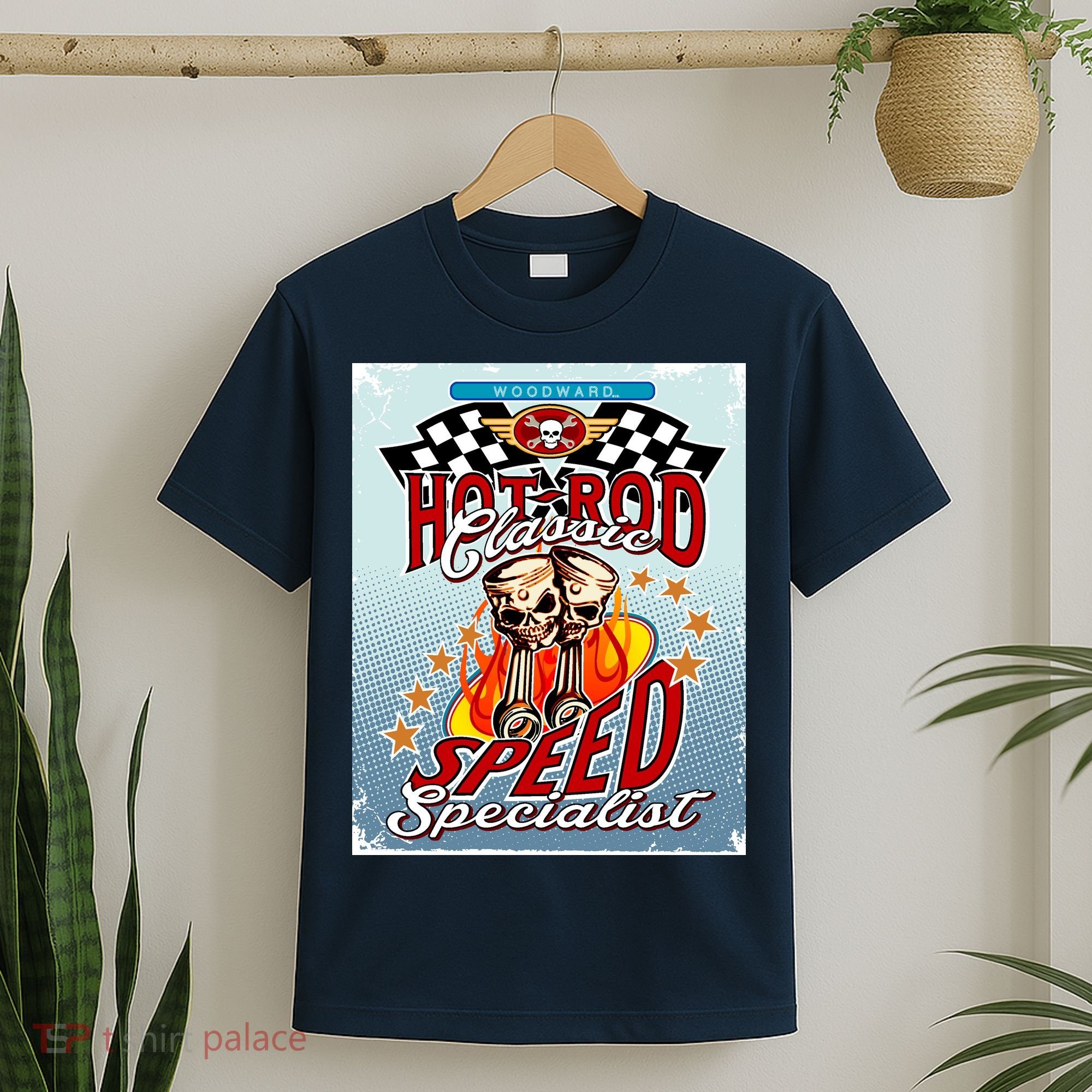 Hot Rod Classic Speed Specialist Woodward Ave T-Shirt