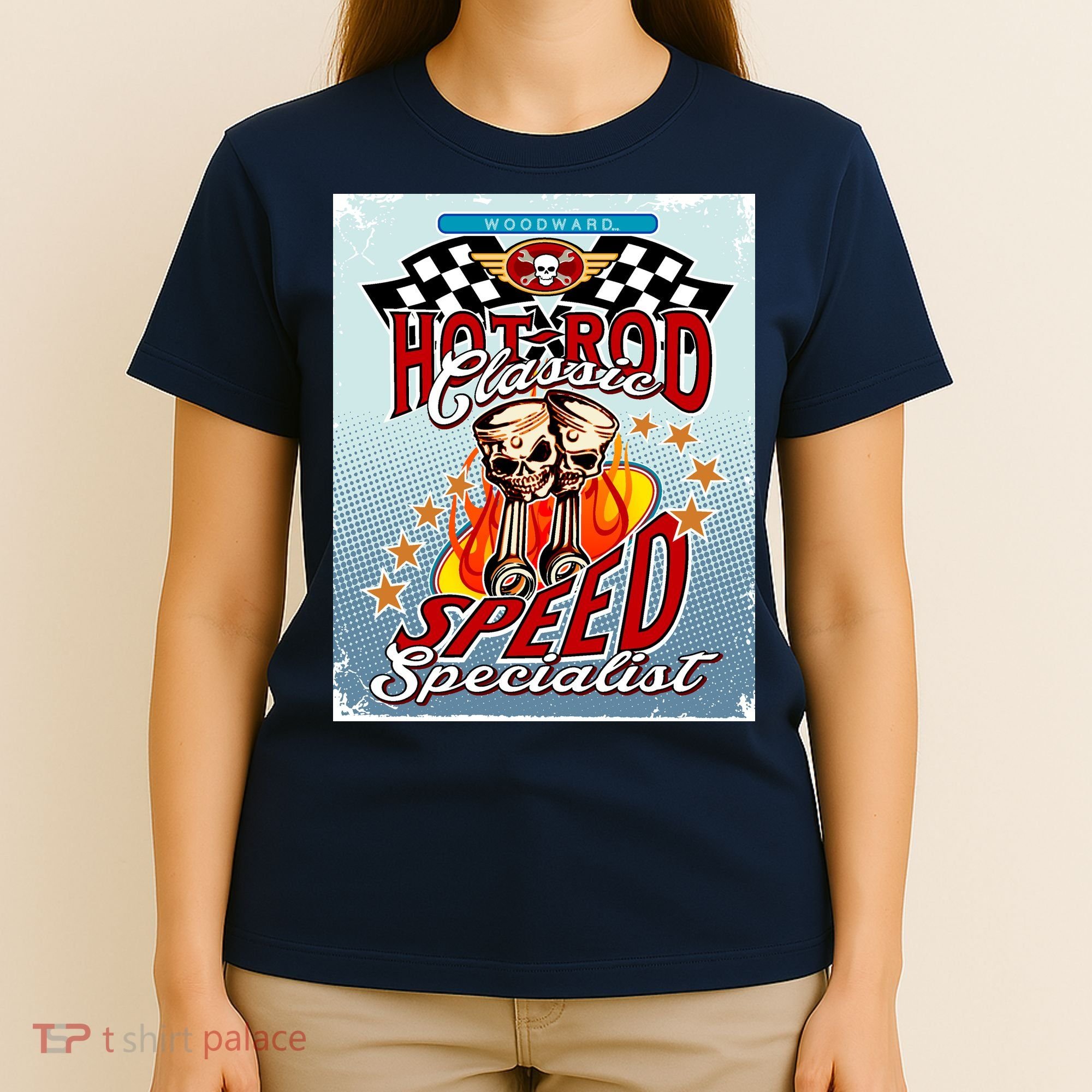 Hot Rod Classic Speed Specialist Woodward Ave T-Shirt