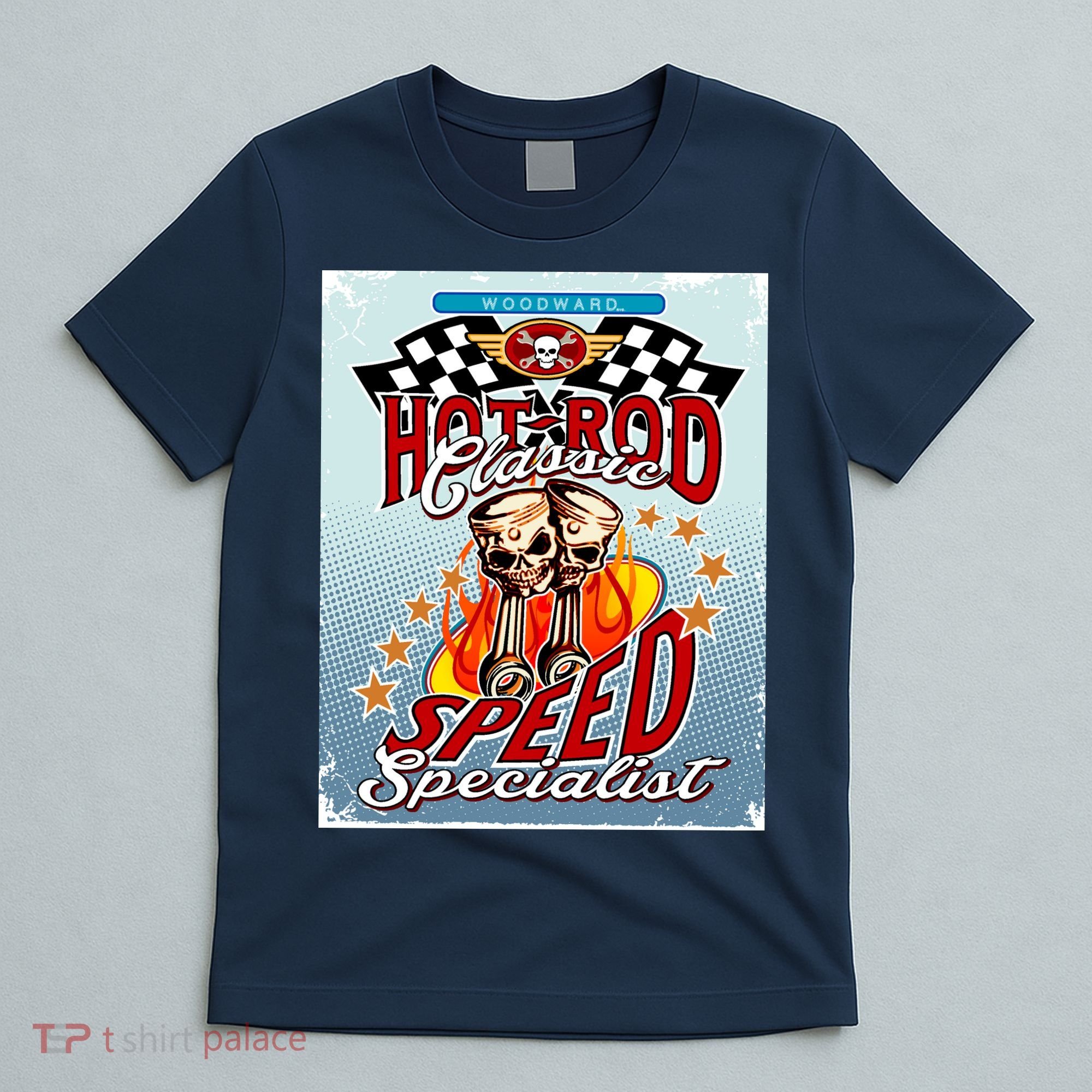 Hot Rod Classic Speed Specialist Woodward Ave T-Shirt