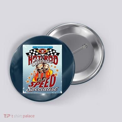 Hot Rod Classic Speed Specialist Woodward Ave Button