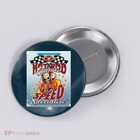 Hot Rod Classic Speed Specialist Woodward Ave Button thumb 0