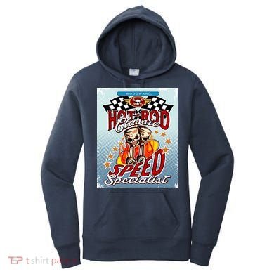 Hot Rod Classic Speed Specialist Woodward Ave Women's Hoodie